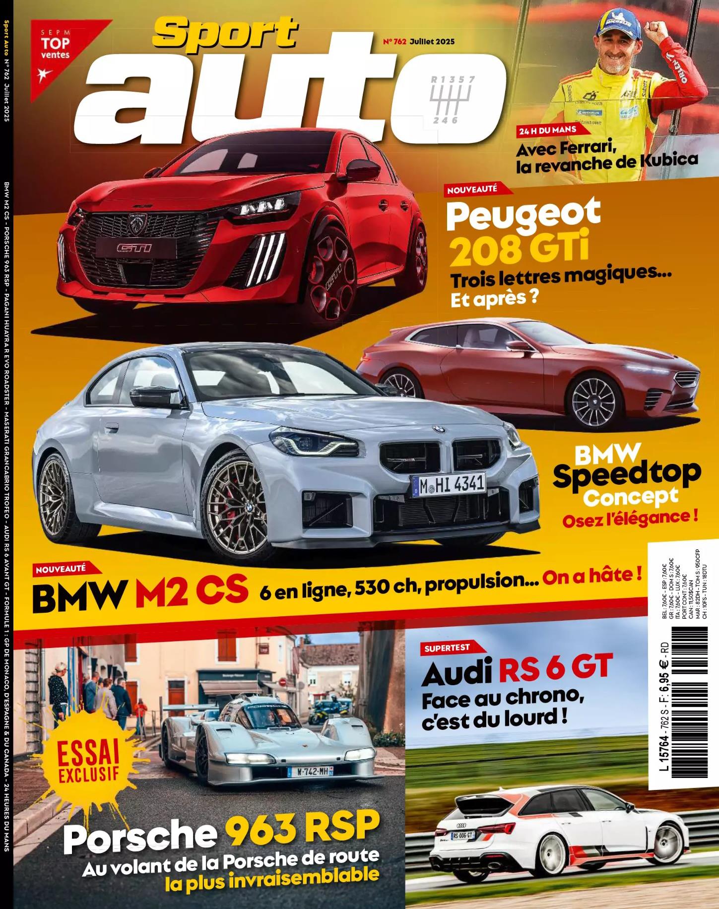 Журнал Sport Auto July 2025